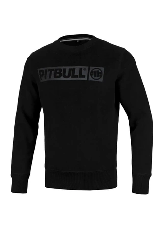 Bluza meska Pitbull Pit Bull Hilltop crewneck czarno/czarna