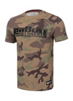 Koszulka męska T-Shirt Pit Bull Pitbull Classic Boxing Slim Fit woodland camo