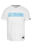 Koszulka męska T-Shirt Pitbull Eighty Nine Dog biała