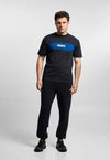 Koszulka męska t-shirt Prosto Root czarno/granatowa