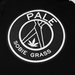 Bluza męska z kapturem Dudek P56 Palę Sobie Grass czarna