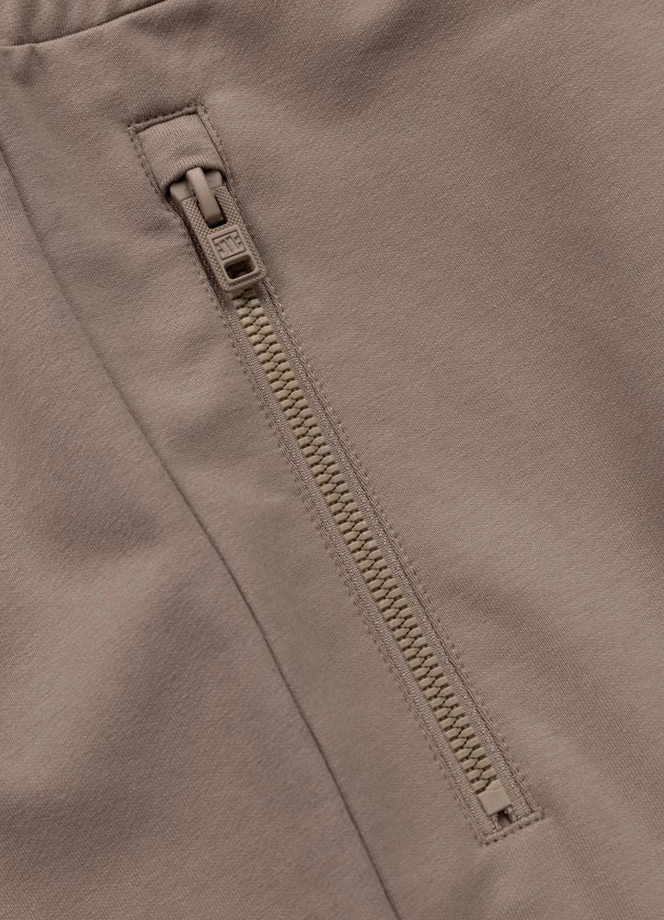 Spodenki szorty dresowe męskie Pitbull Nugget Small Logo brązowe