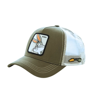 Czapka z daszkiem Capslab Looney Bunny kremowo/zielona