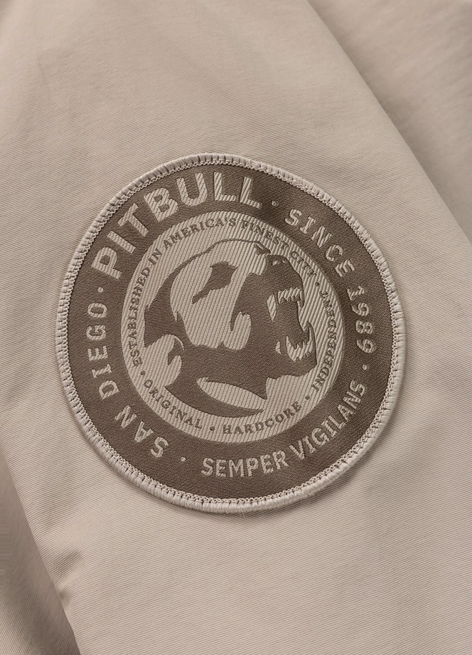 Kurtka męska przejściowa Pit Bull Hooper beżowa