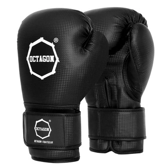 Rękawice bokserskie Octagon Kevlar czarne