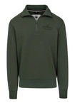 Bluza męska half-zip Pit Bull Sampson 25 ciemno zielona