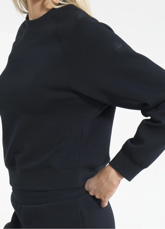 Bluza damska bez kaptura Pitbull Discovery 25 czarna