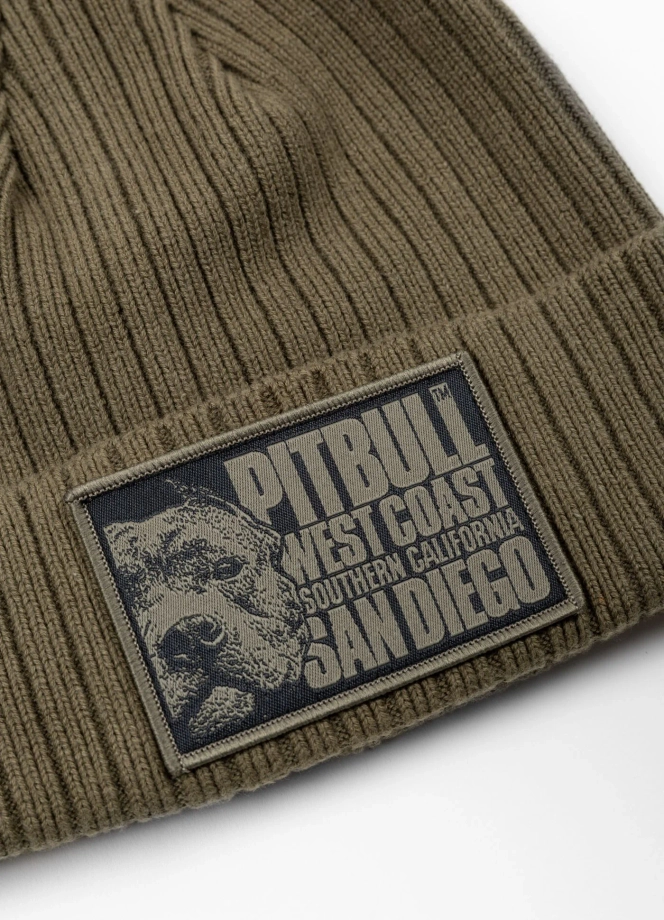 Czapka zimowa Pit Bull Beanie Silvas Blood Dog zielona