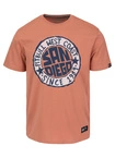 Koszulka męska T-Shirt Pit Bull Pitbull San Diego Sun łososiowa