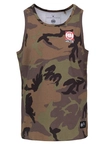 Koszulka męska tank top Pitbull Small Hilltop woodland camo