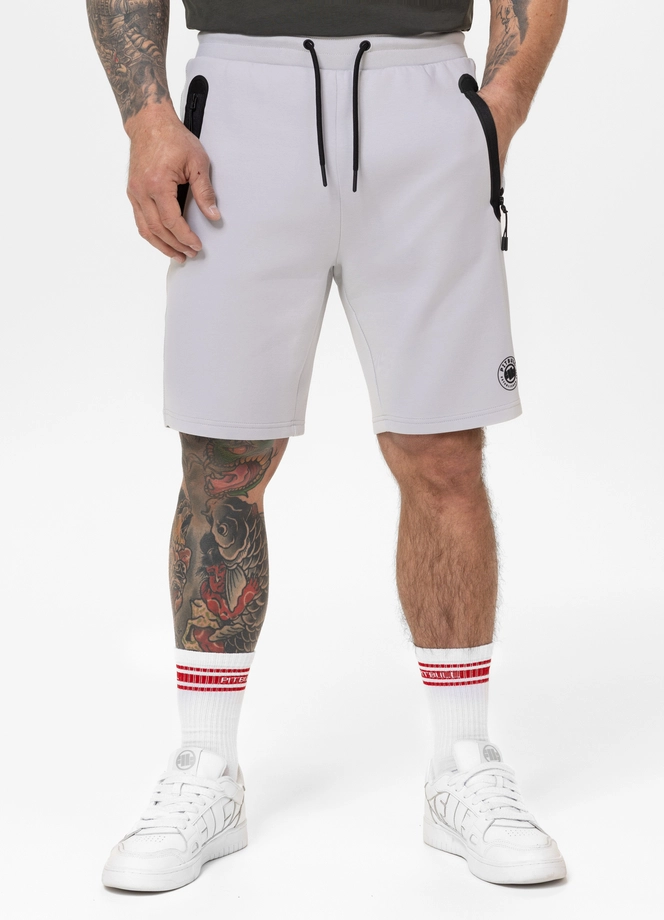 Spodenki szorty dresowe męskie Pitbull Dogwood złamana biel