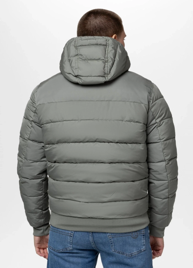 Kurtka zimowa męska Pit Bull Dillon 25 zielona szałwia