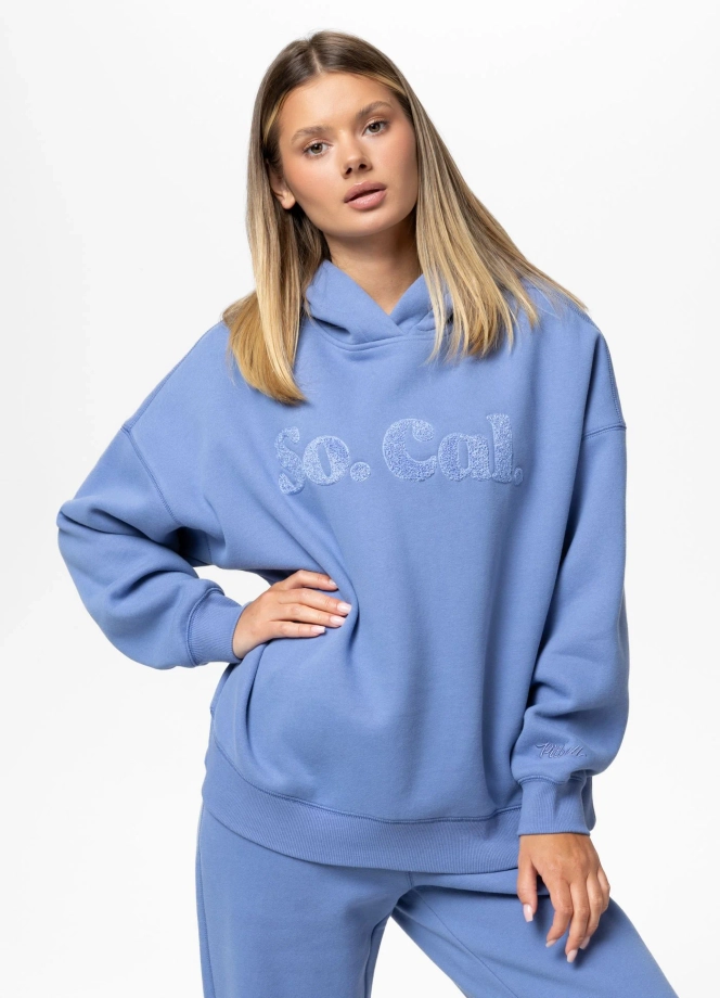 Komplet dresowy damski Pitbull Tulla So Cal. niebieski