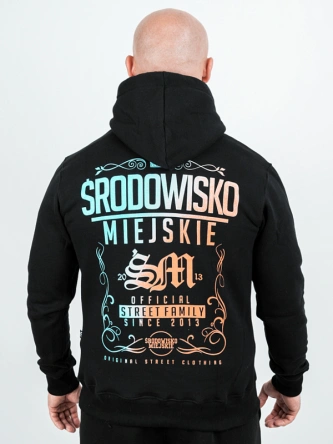 Bluza męska z kapturem Środowisko Miejskie Theme 2.0 czarna