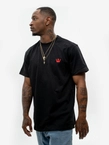 Koszulka t-shirt męski Jigga Wear Haft Simple Crown czarna