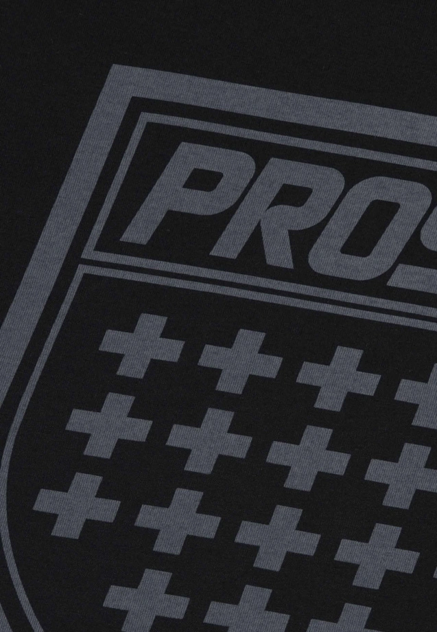 Koszulka męska t-shirt Prosto Shield czarna
