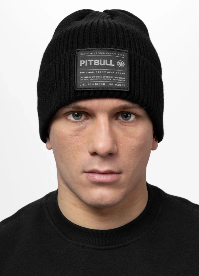 Czapka zimowa Pit Bull Beanie Dock czarna