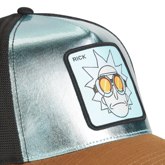 Czapka z daszkiem Capslab Rick niebiesko/brązowo/czarna