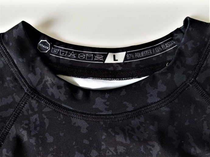 Koszulka męska rashguard Octagon PREMIUM Gladiator czarna