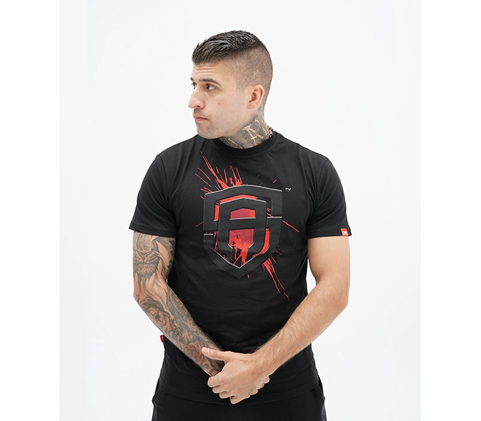 Koszulka męska t-shirt Street Autonomy Splash czarna