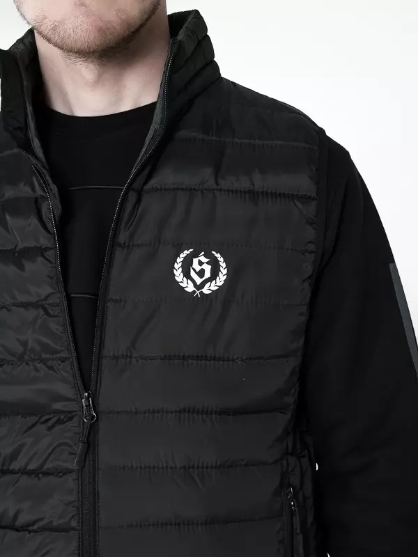 Bezrękawnik męski kamizelka Środowisko Miejskie Classic czarna