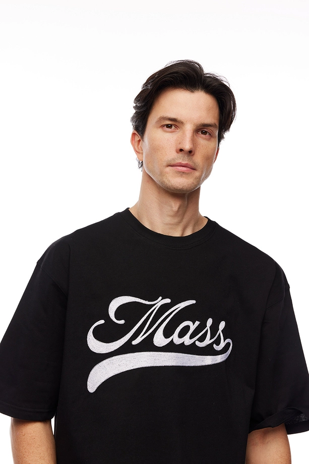 Koszulka męska t-shirt Mass Dnm Draft czarna