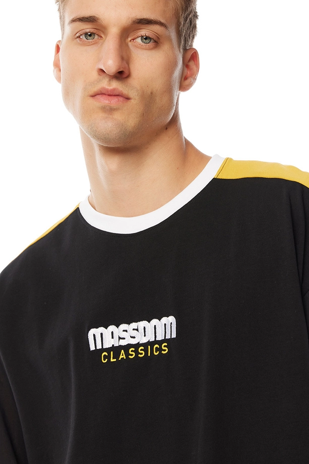 Koszulka męska t-shirt Mass Dnm Drift czarna