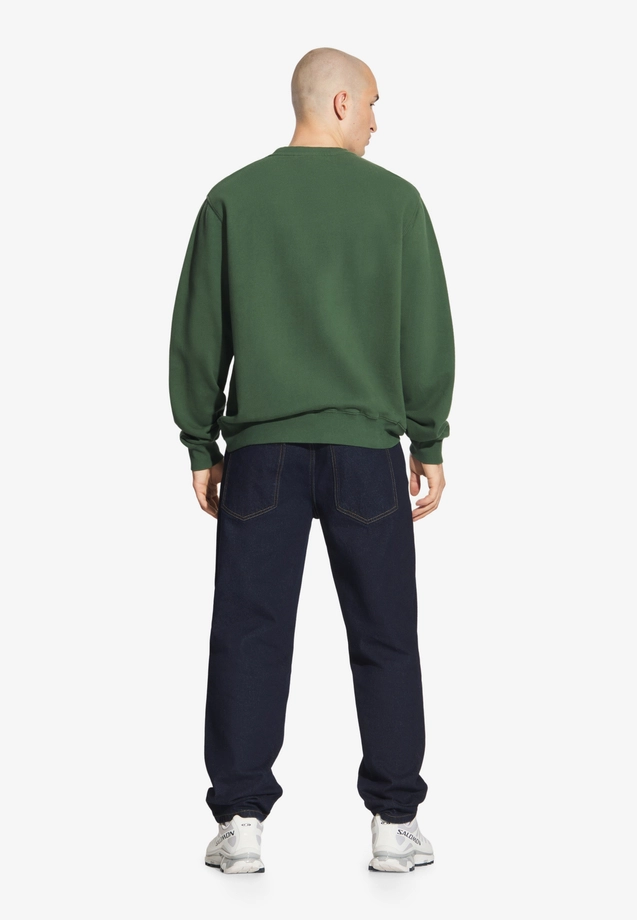 Bluza męska Prosto College crewneck khaki zielona