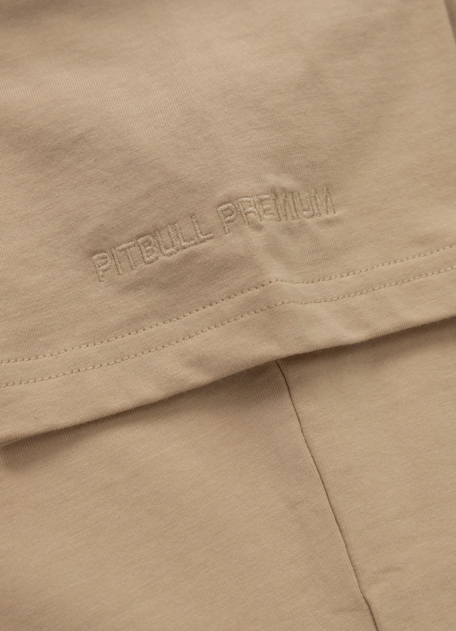 Koszulka męska T-Shirt Pitbull West Coast Norton beżowa