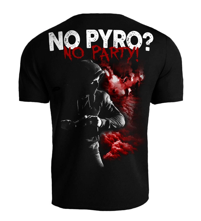 Koszulka męska T-shirt Public Enemy No Pyro? No Party! czarna