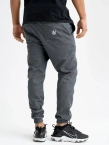 Spodnie męskie Jogger Jeans Jigga Wear Crown szare