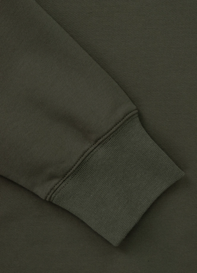 Bluza męska bez kaptura Pitbull Pit Bull Para Bellum zielona