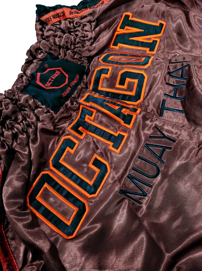 Spodenki Muay Thai Octagon brown