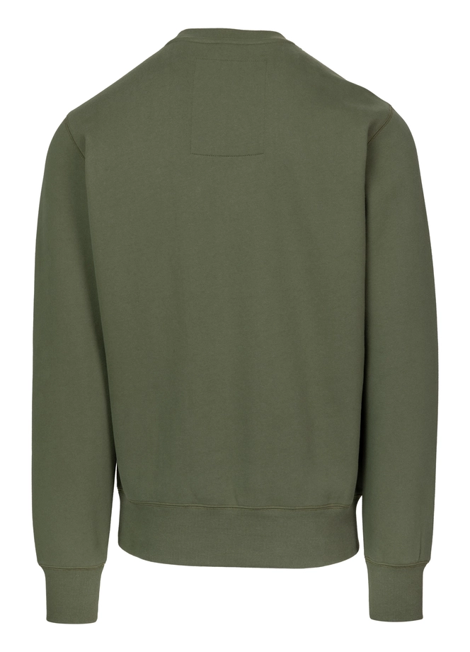 Bluza męska bez kaptura Pit Bull Small Logo 25 oliwkowa zielona