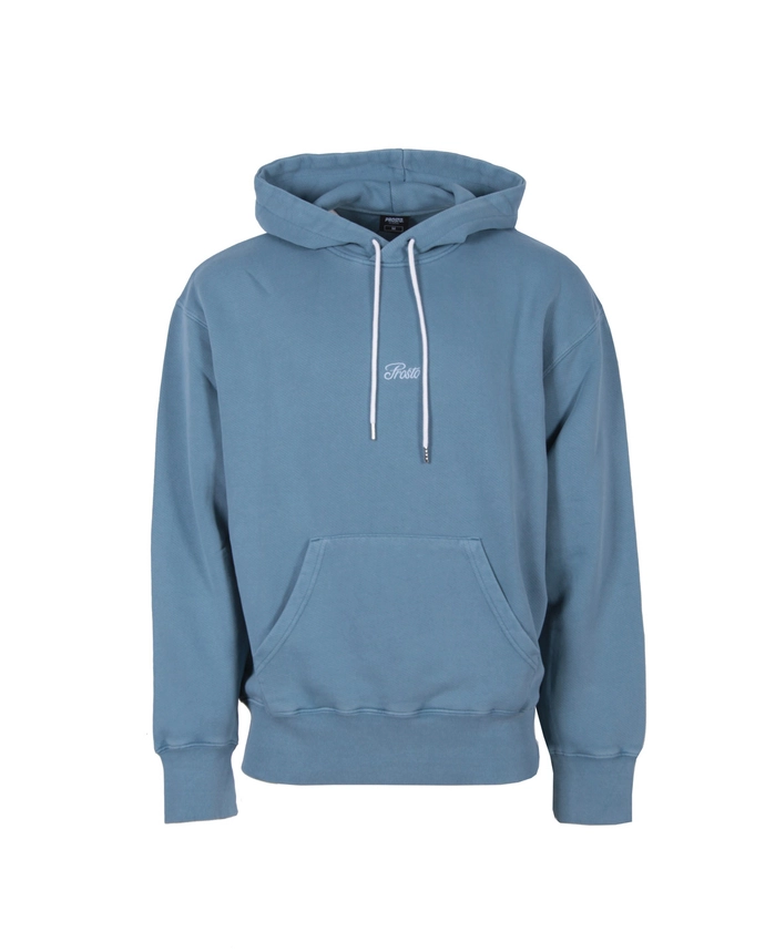 Bluza męska z kapturem Prosto Klasyk Essenz hoodie turkusowa