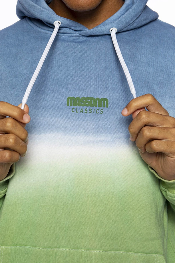 Bluza z kapturem Mass Dnm Sunshine hoody blue/green