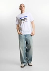 Koszulka męska t-shirt Prosto Runner biała