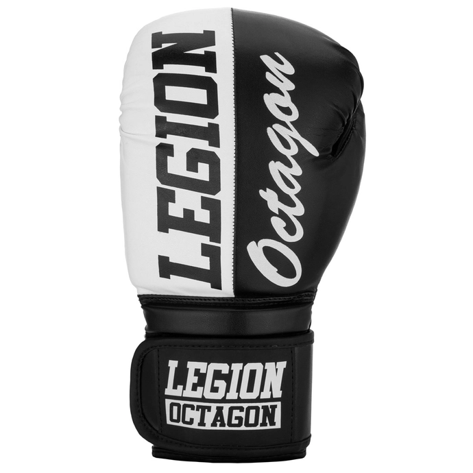 Rękawice bokserskie Octagon Legion czarno/białe