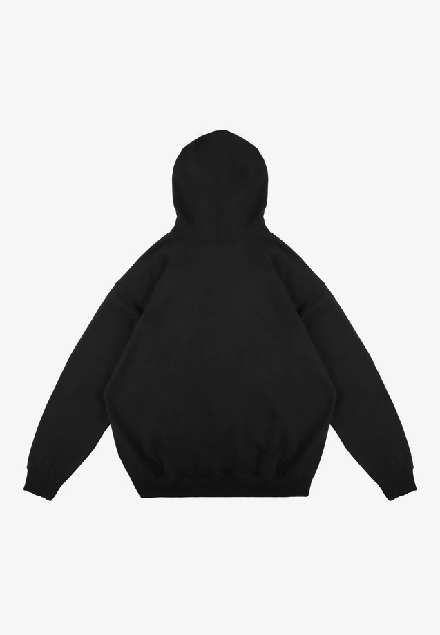 Bluza męska z kapturem Prosto Big Log czarna