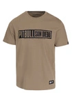 Koszulka męska T-Shirt Pit Bull Pitbull Eighty Nine Dog 25 beżowa