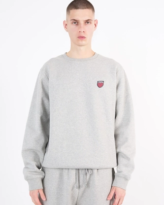 Bluza męska Prosto Shield crewneck szara