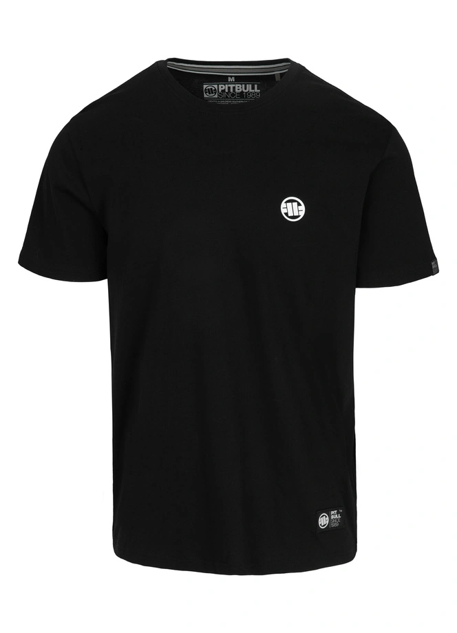 Koszulka męska T-Shirt Pitbull Small Logo czarna