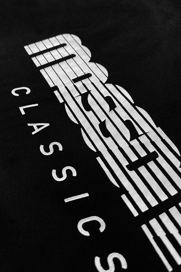 Koszulka męska t-shirt Mass Dnm Classic Fast czarna