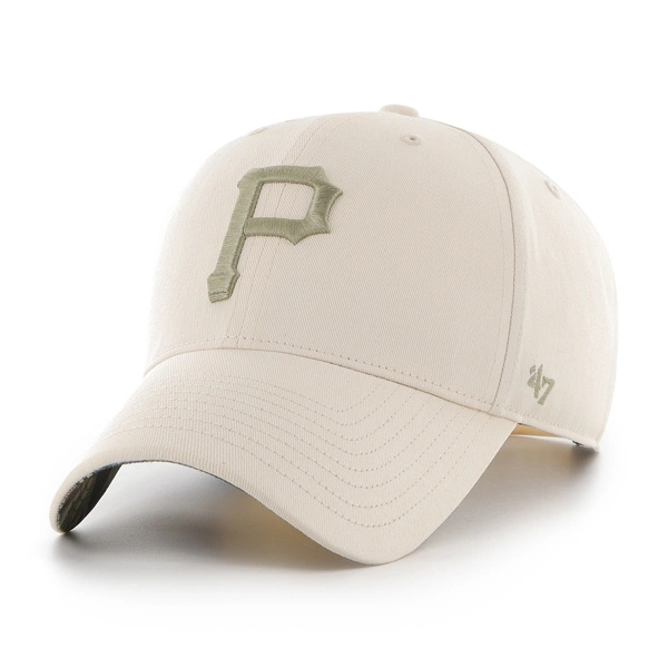Czapka z daszkiem 47 Brand Pittsburgh Pirates Natural Tropic Pop Under kremowa
