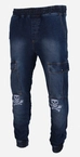 Spodnie Jogger bojówki Stoprocent Double Roger jeans blue