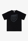Koszulka męska t-shirt Prosto Shield czarna