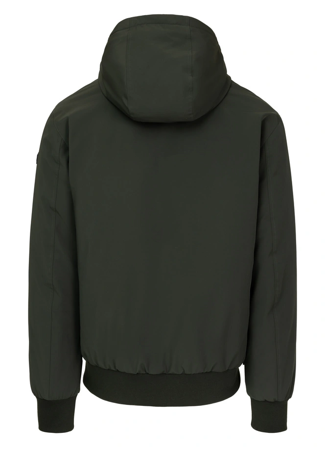 Kurtka zimowa męska Pit Bull Softshell York oliwkowa zielona