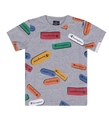 Koszulka t-shirt dziecięcy Champion Allover grey