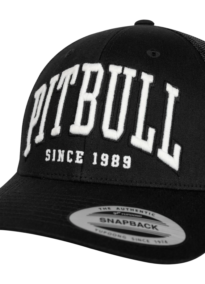 Czapka z daszkiem Snapback Trucker Pit Bull Pitbull Norton czarna