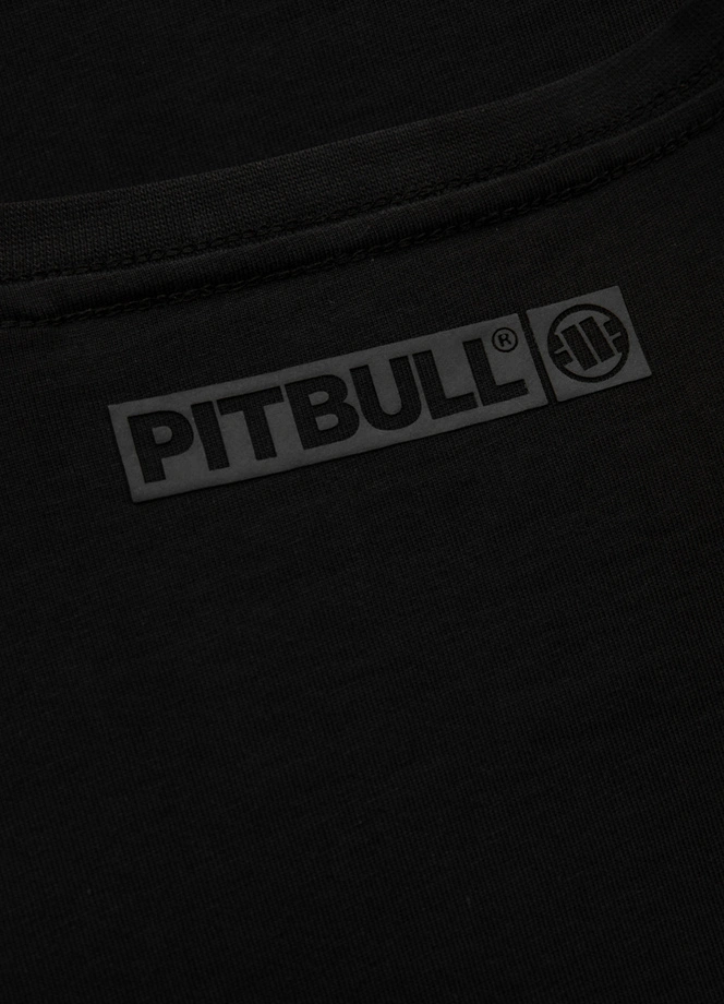 Koszulka męska T-Shirt Pitbull Hilltop czarna all black